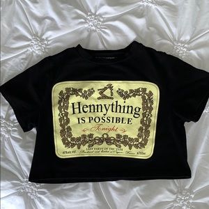 🖤 FashionNova “Hennything Is Possible” Top 🖤